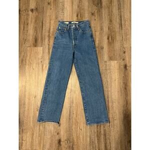 Levi's Women’s Ribcage Straight Jeans Size 25